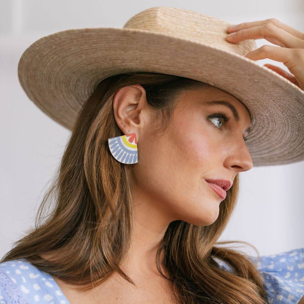 Reyna Tile Earrings
