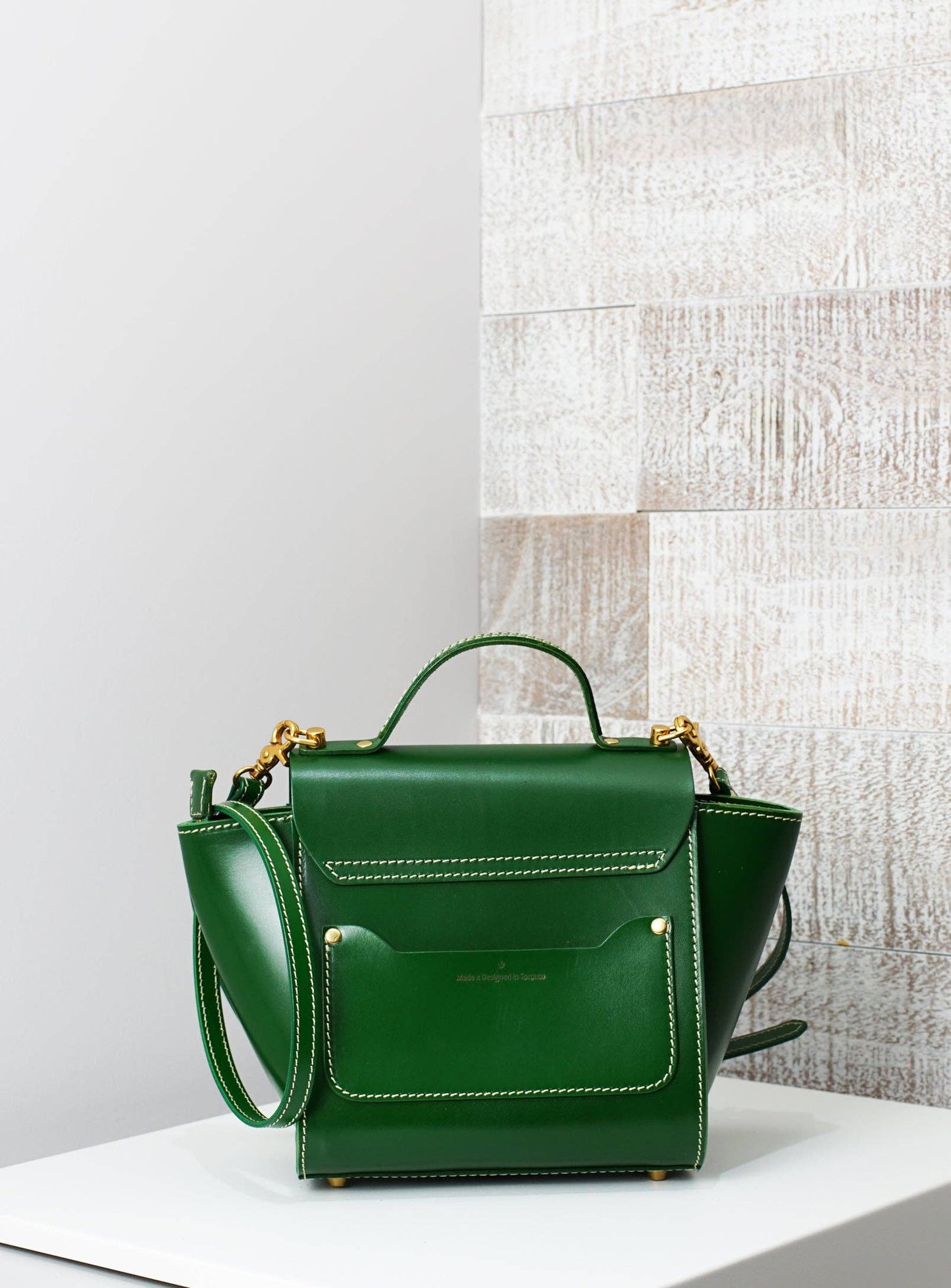 Vive 2.0 Classic Top Handle Satchel - Pine Green