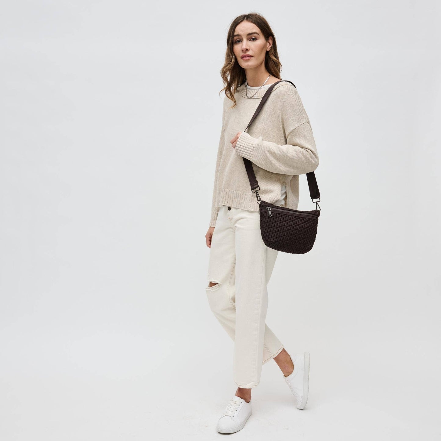 Ethereal - Woven Neoprene Crossbody Bag