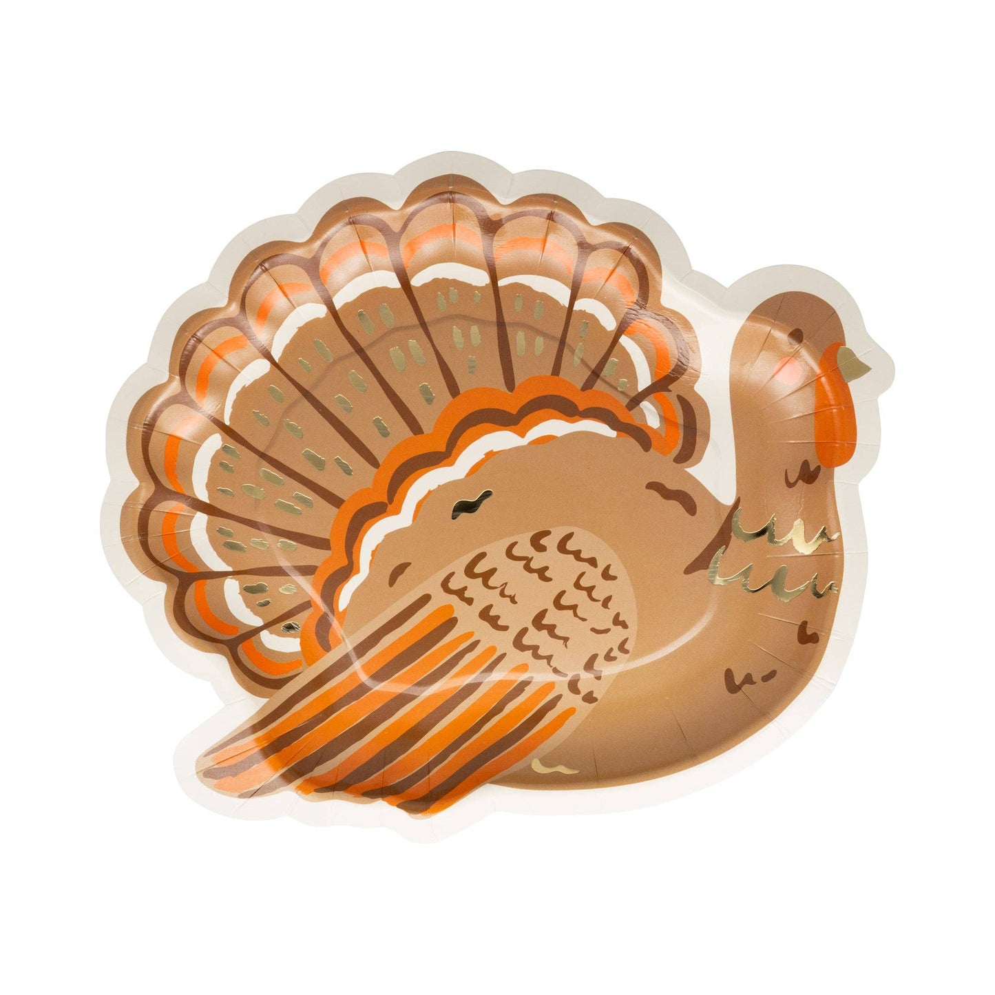 THK1240 - Turkey Shaped Plate - 10"