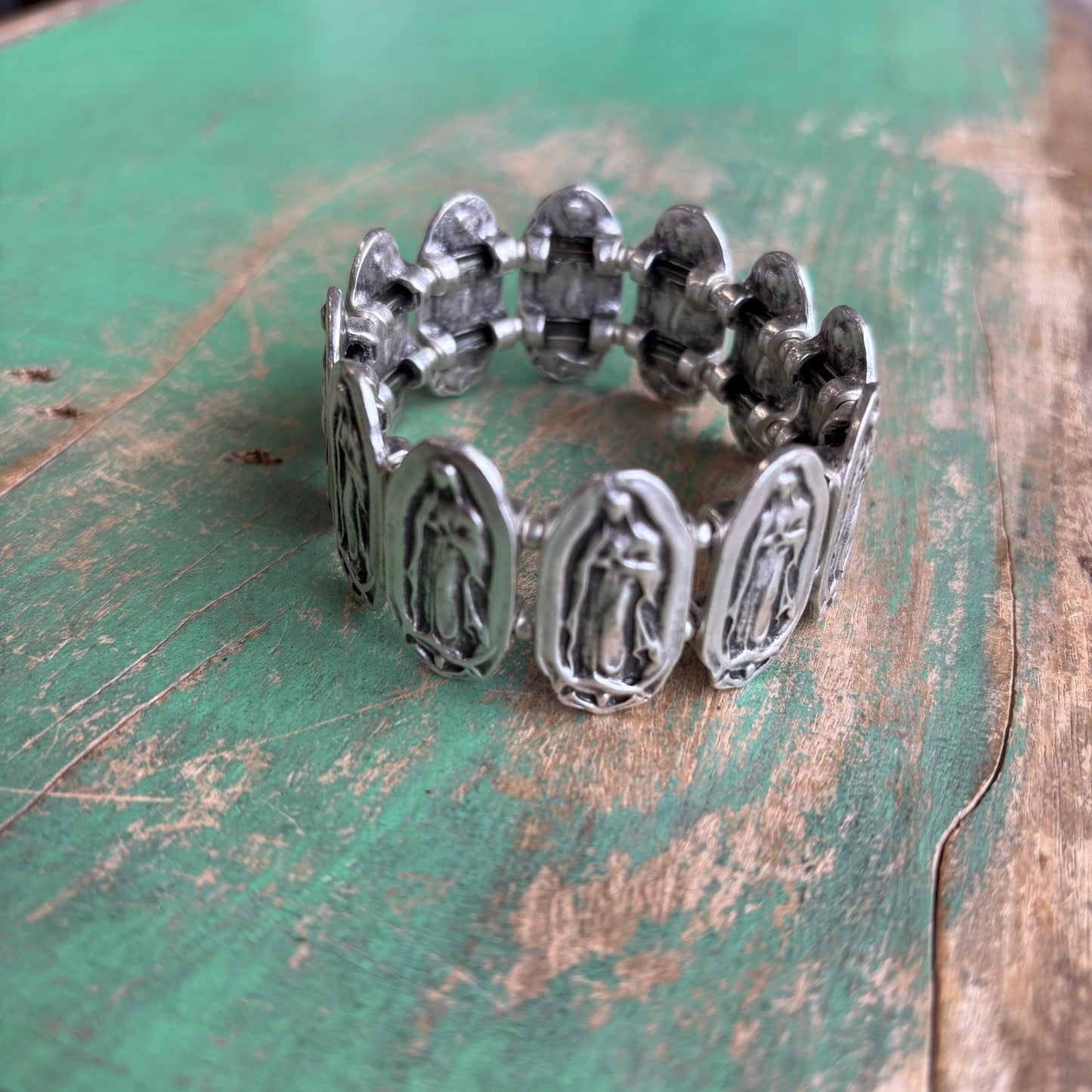 Our Lady of Guadalupe Stretch Turkish Bracelet