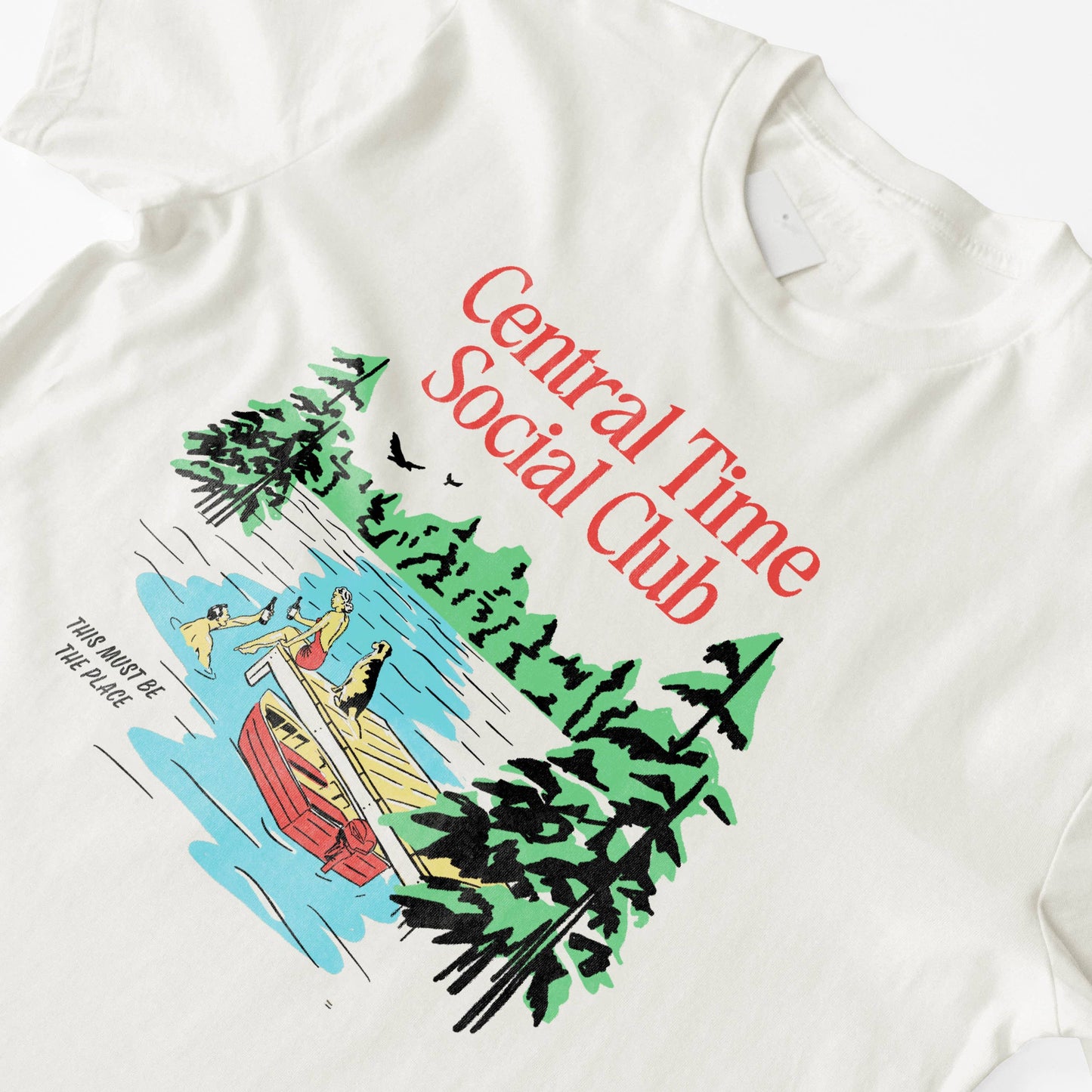 The Lake Souvenir Unisex Graphic Tee