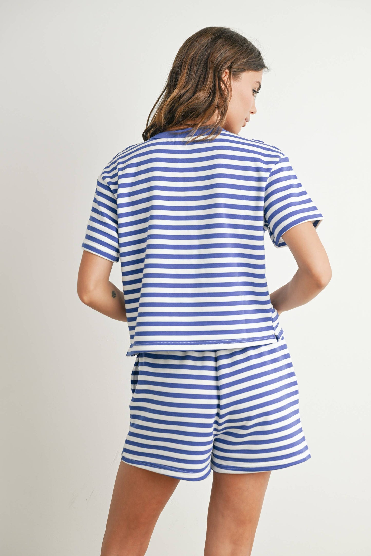Striped Pocket Tee - BMT7660