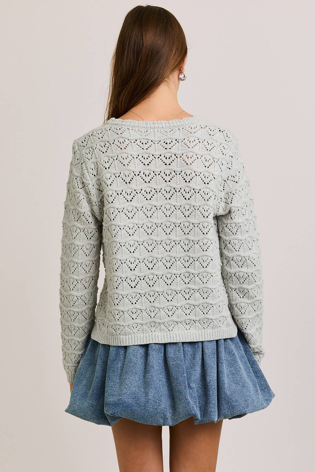 CARDIGAN WITH TIE ON THE FRONT