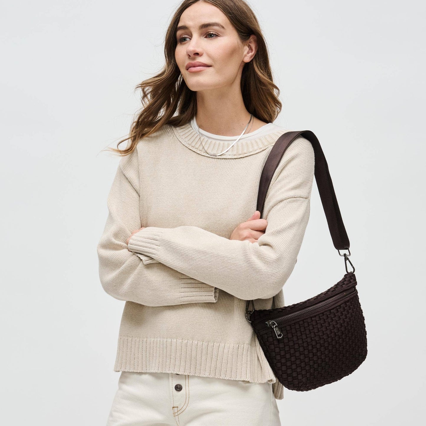 Ethereal - Woven Neoprene Crossbody Bag