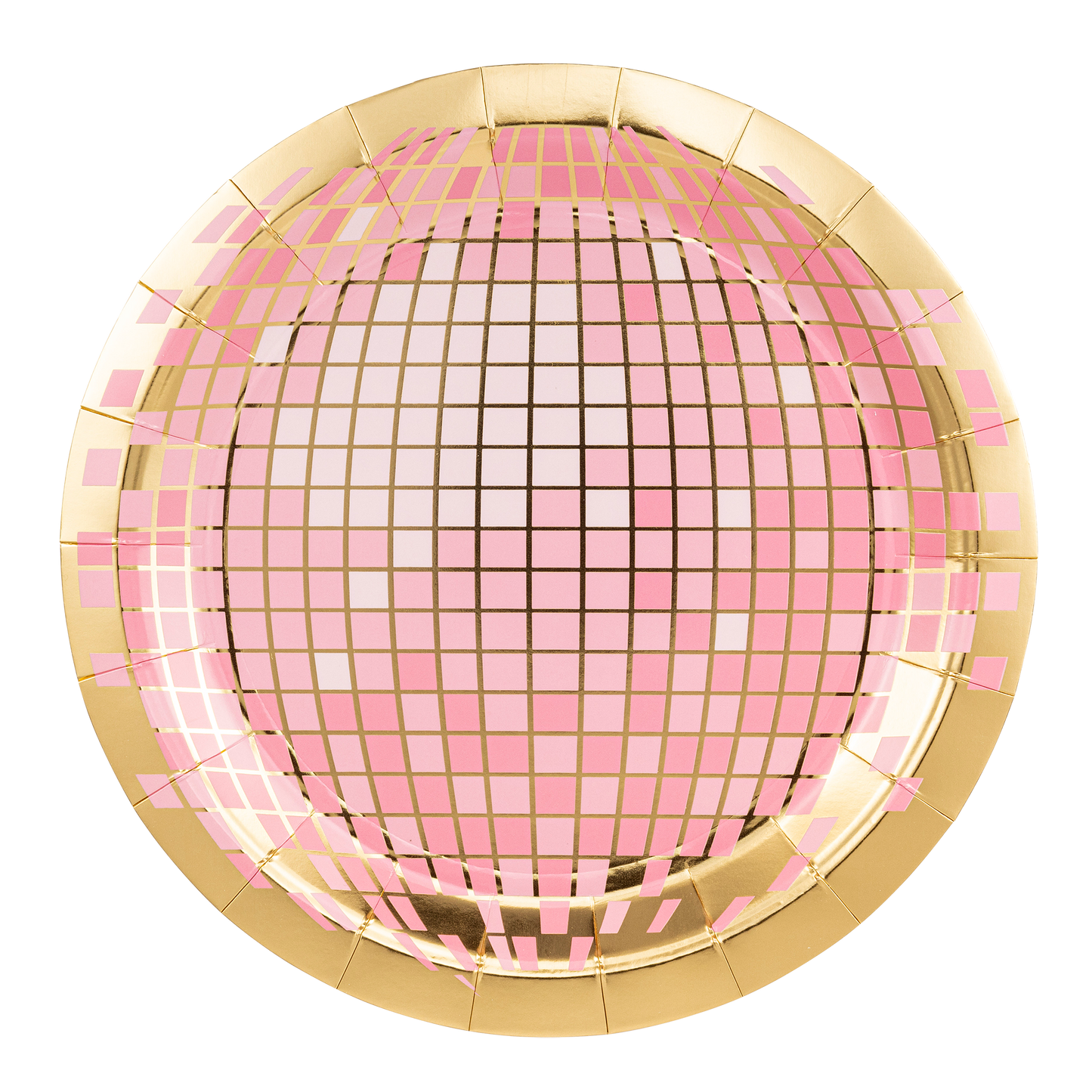 CWG1042 - Disco Ball Paper Plate