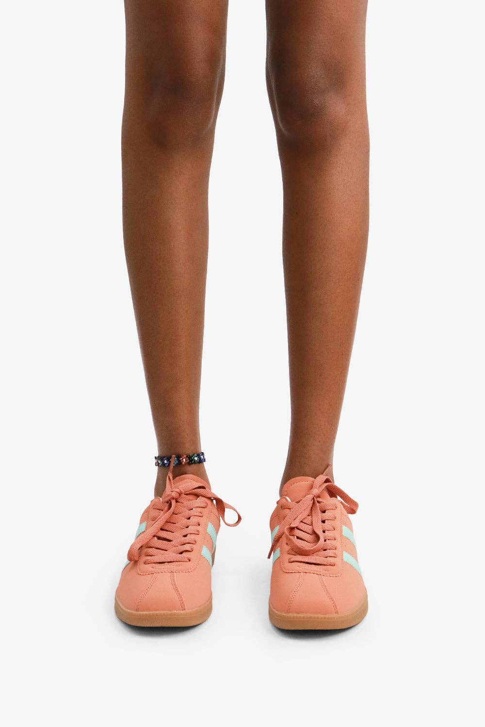 HUCKLE -Tennis Sneaker w/ Contrast Striping, in Bold Colors
