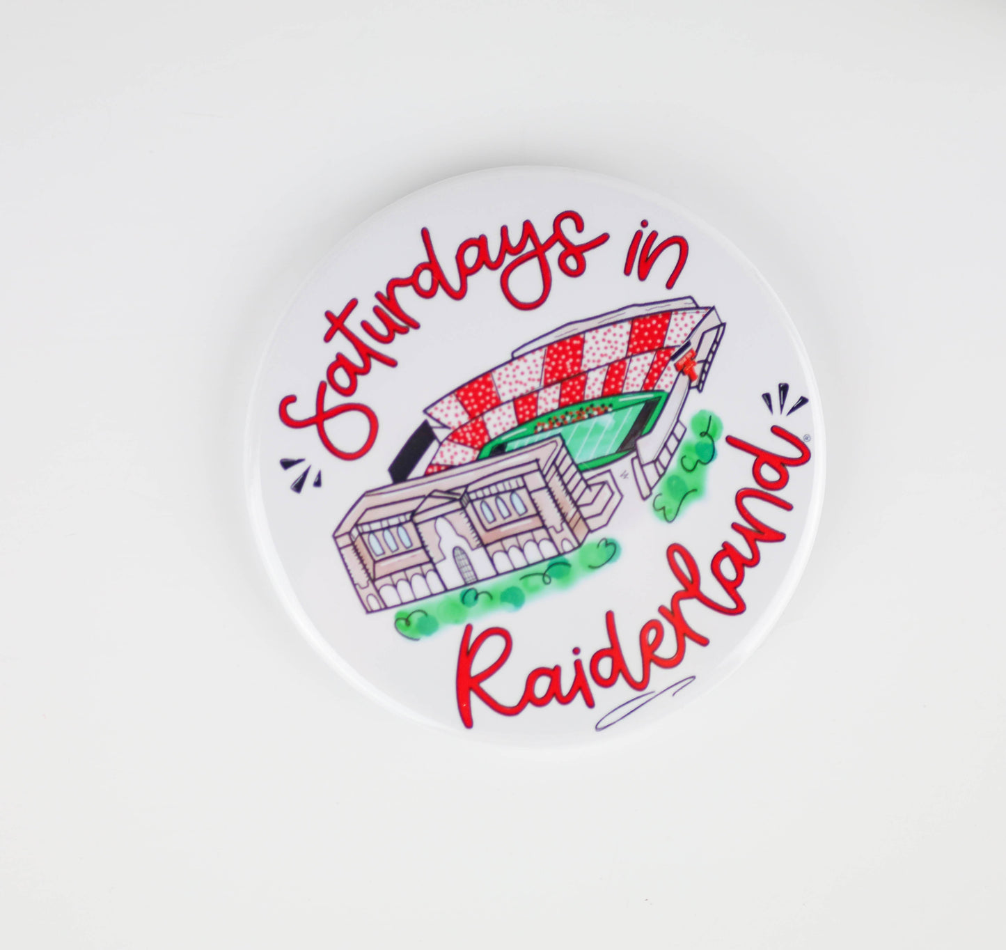 TEXAS TECH Game Day Buttons - Saturdays in Raiderland Design