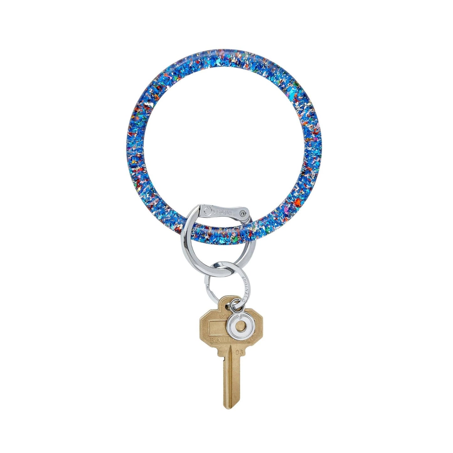 Resin Big O® Key Ring - Funfetti