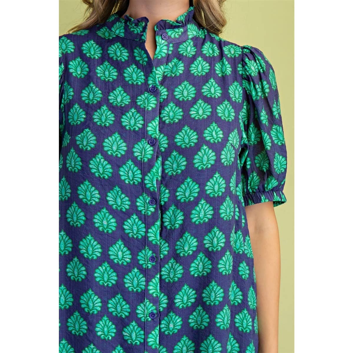 Printed Midi Dress