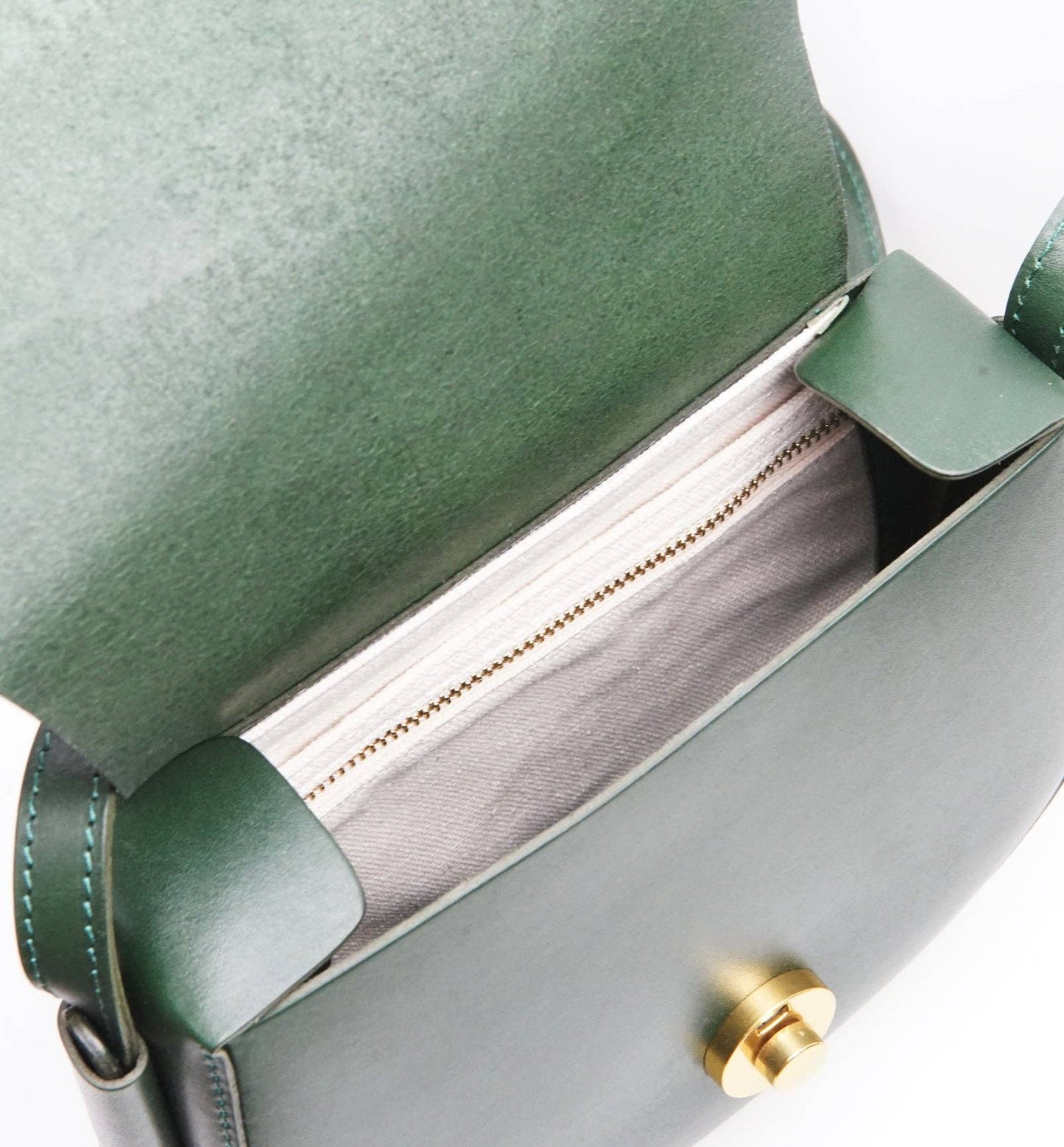 Vive 2.0 Saddle Crossbody Bag - Hunter Green