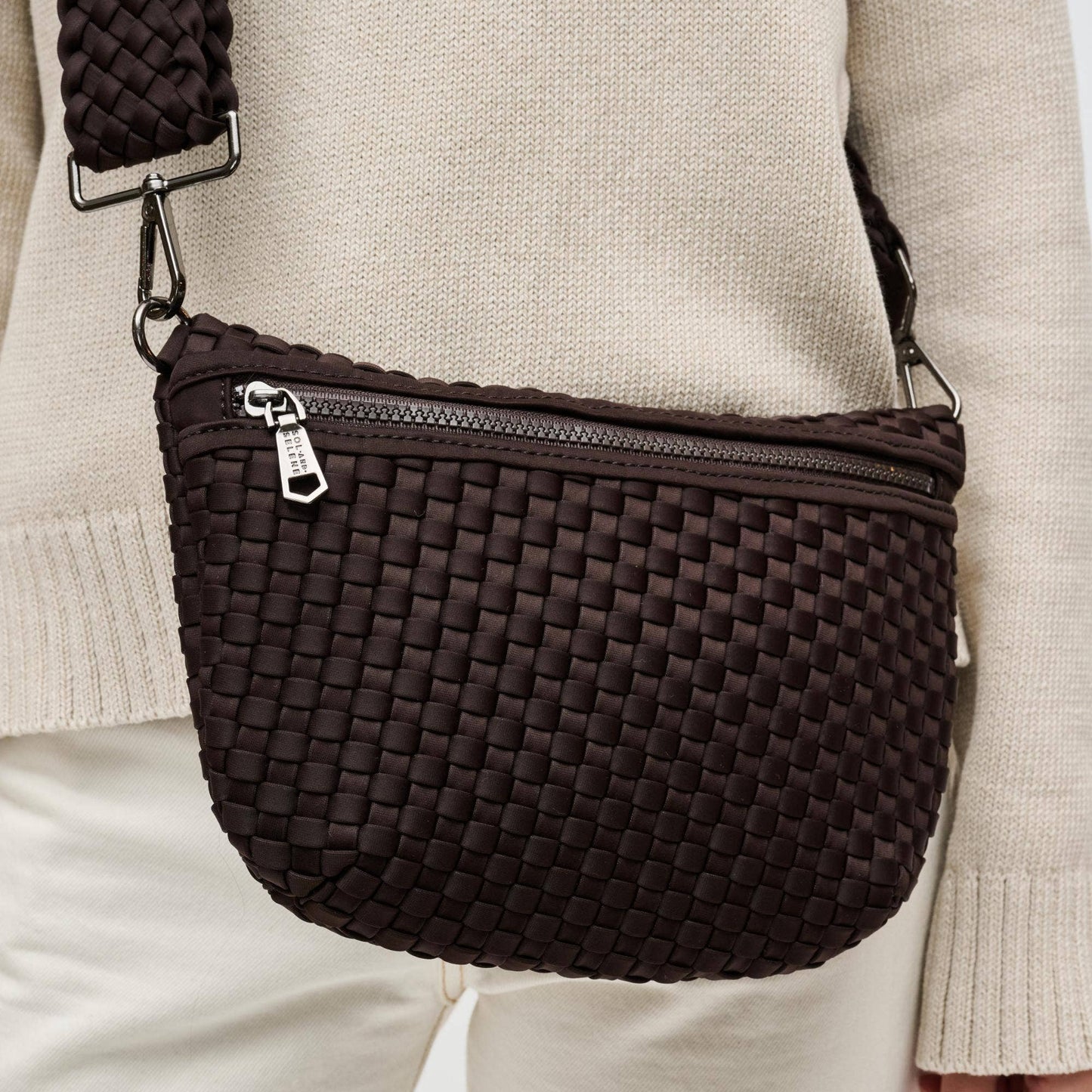 Ethereal - Woven Neoprene Crossbody Bag