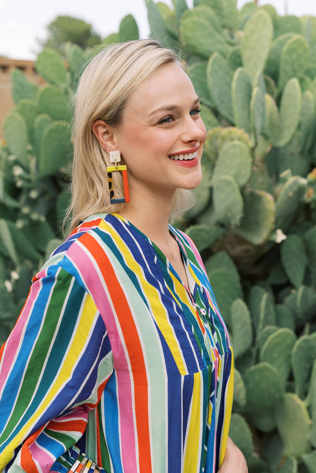 Alpine Colorblock Earrings