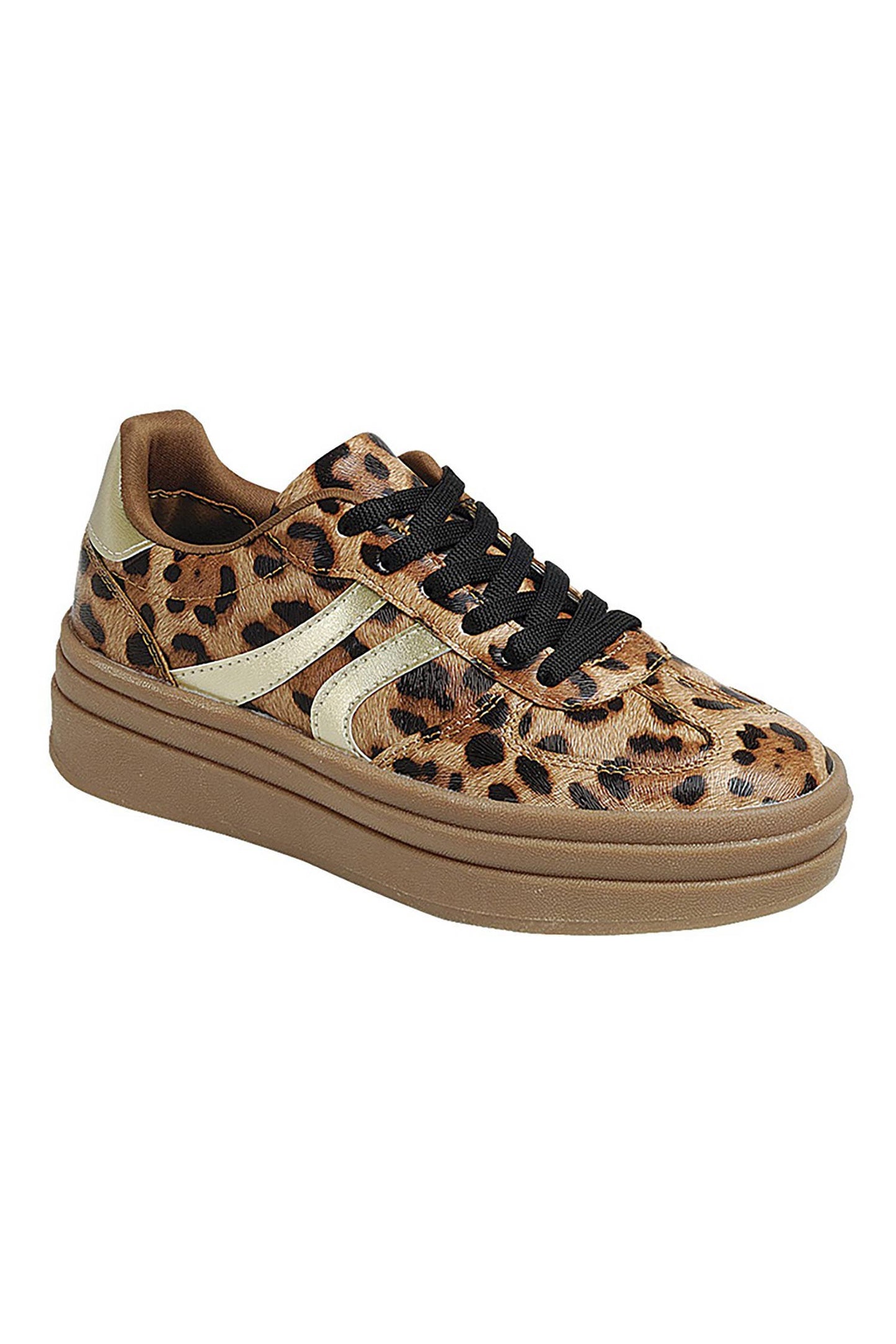 TOPPING-18 SEMI PLATOFM DOUBLE STRIPE LOW SNEAKERS