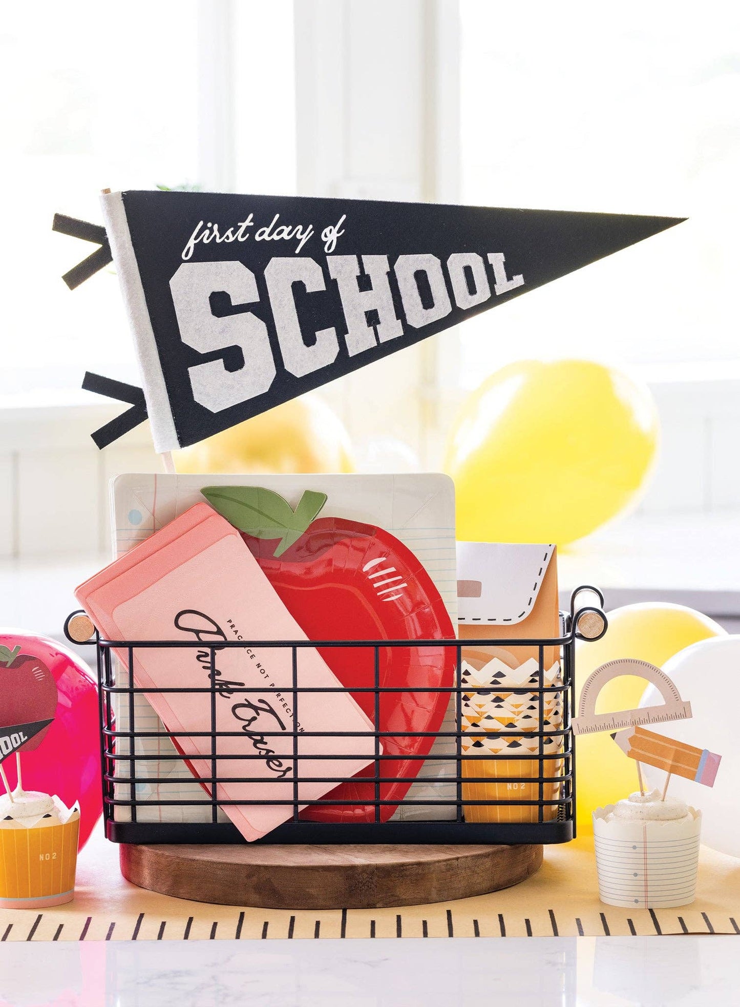 BTS939 - Occasions By Shakira - Back To School Eraser Dinner Napkin