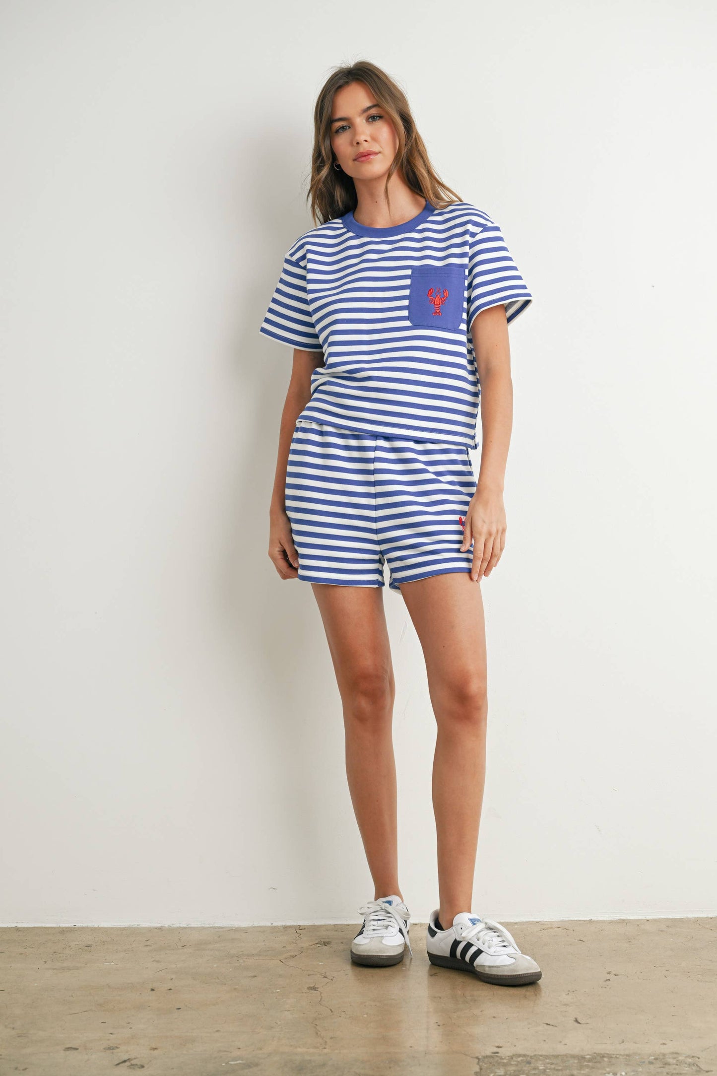 Striped Pocket Tee - BMT7660