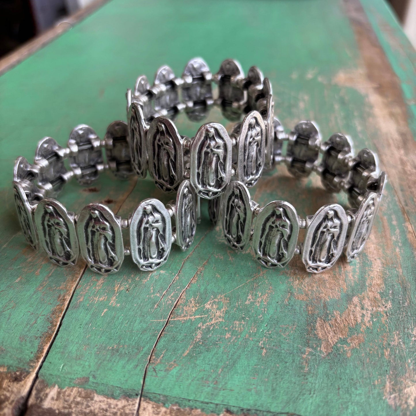 Our Lady of Guadalupe Stretch Turkish Bracelet