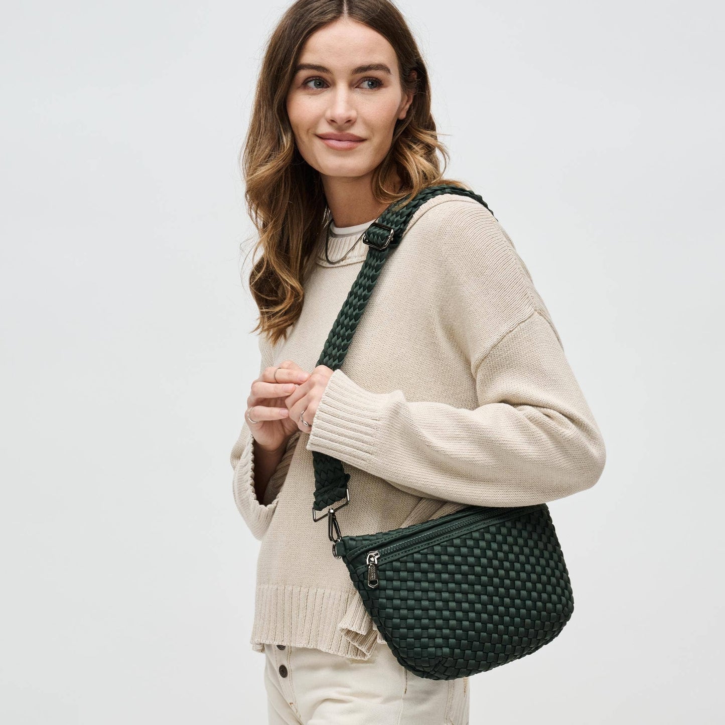 Ethereal - Woven Neoprene Crossbody Bag