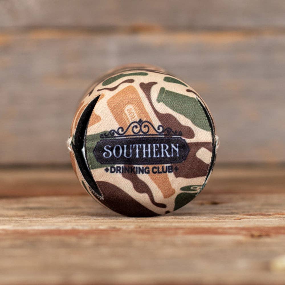 Neoprene Can Hugger - Backwoods Camo