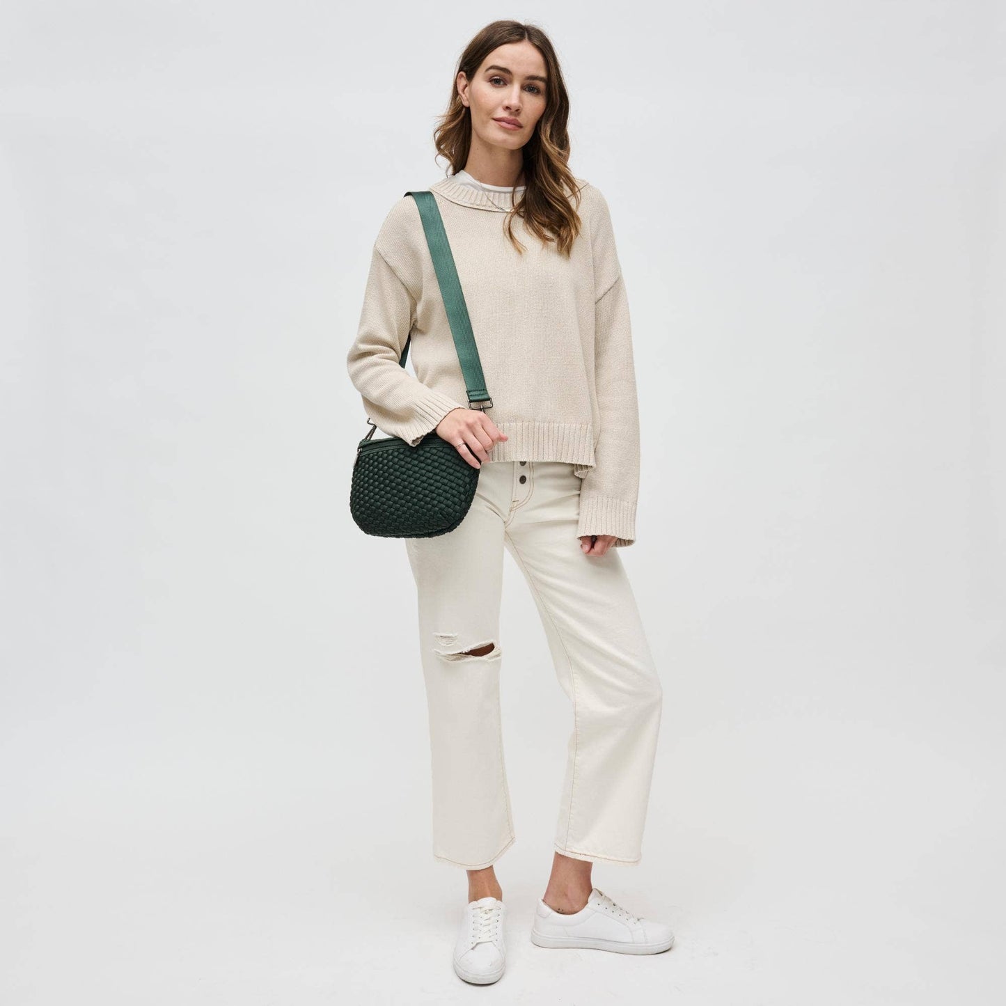 Ethereal - Woven Neoprene Crossbody Bag