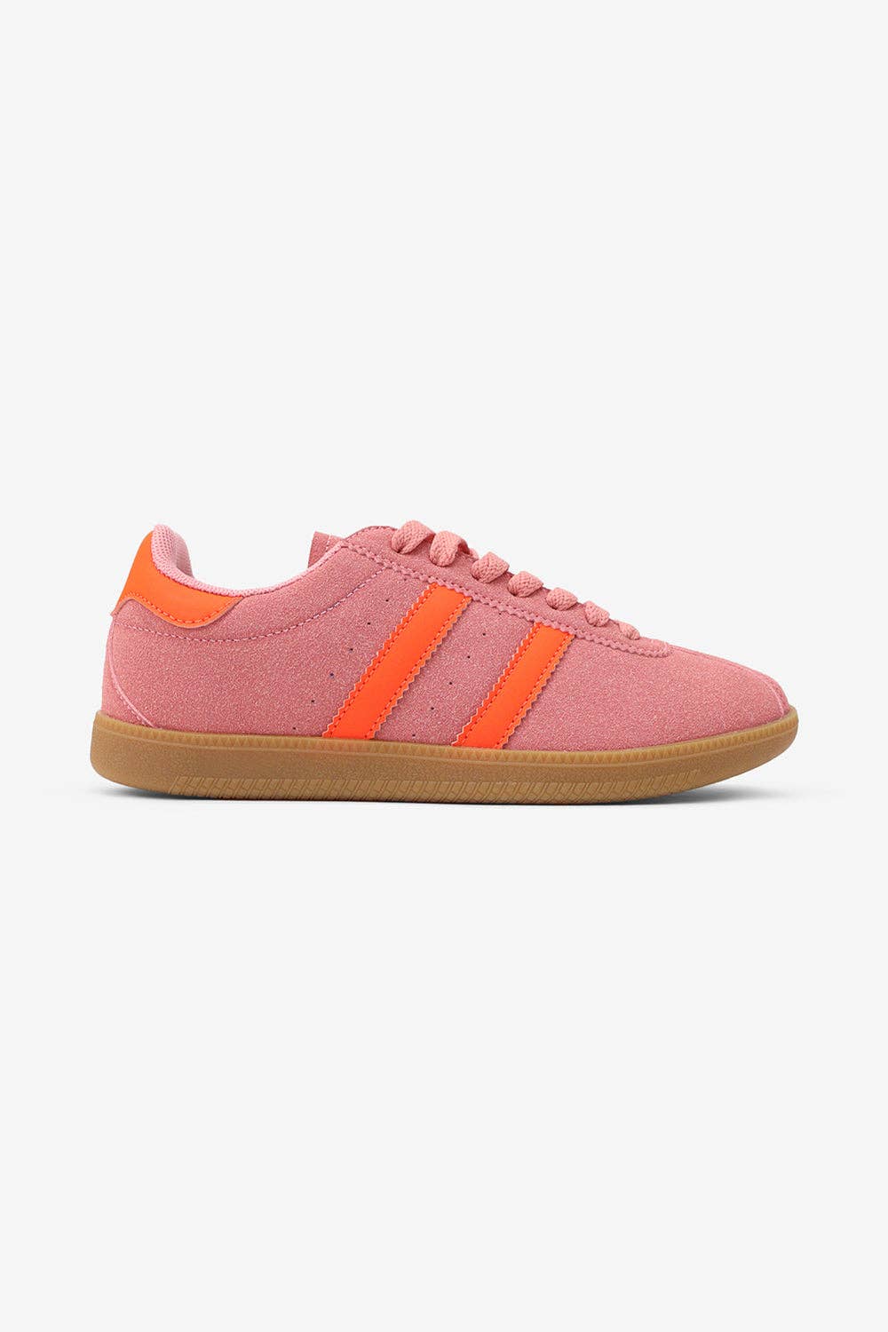 HUCKLE -Tennis Sneaker w/ Contrast Striping, in Bold Colors