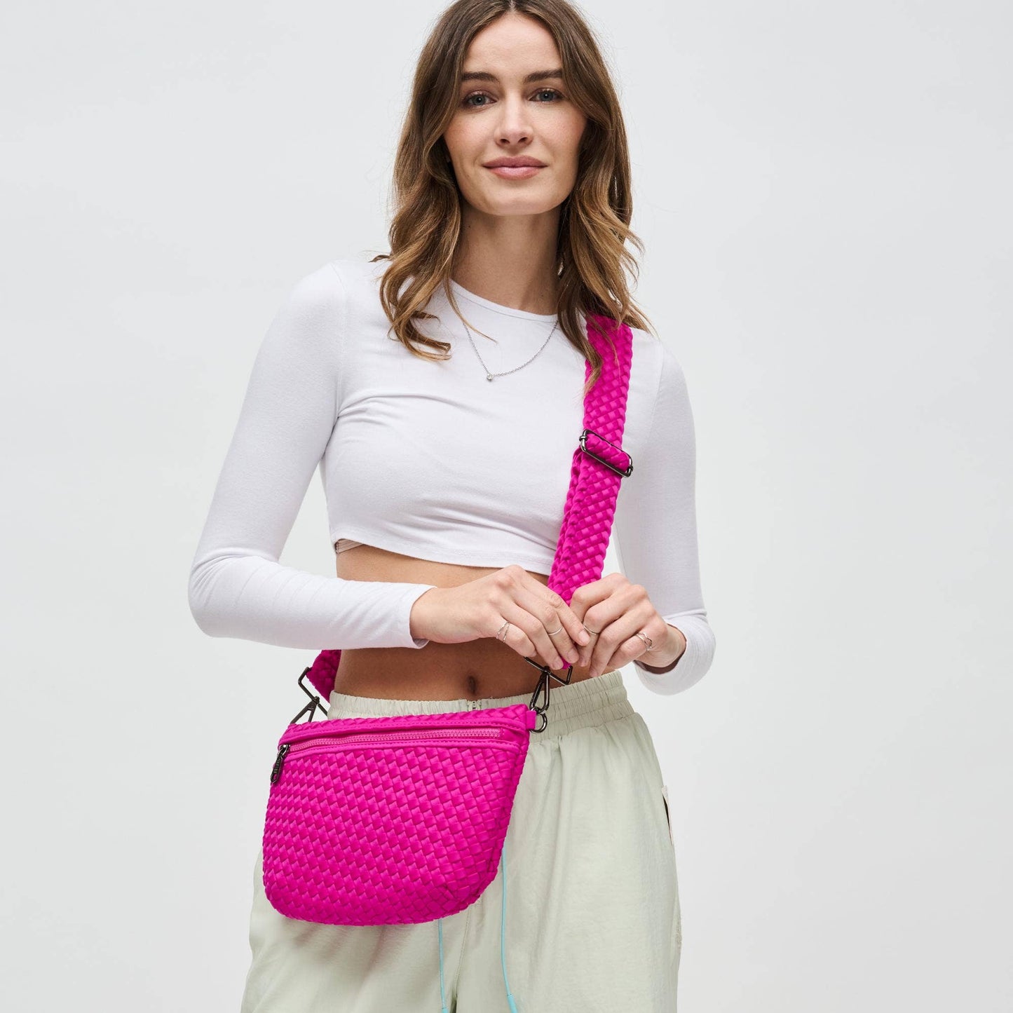 Ethereal - Woven Neoprene Crossbody Bag