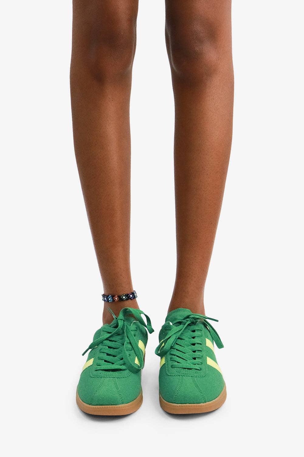 HUCKLE -Tennis Sneaker w/ Contrast Striping, in Bold Colors