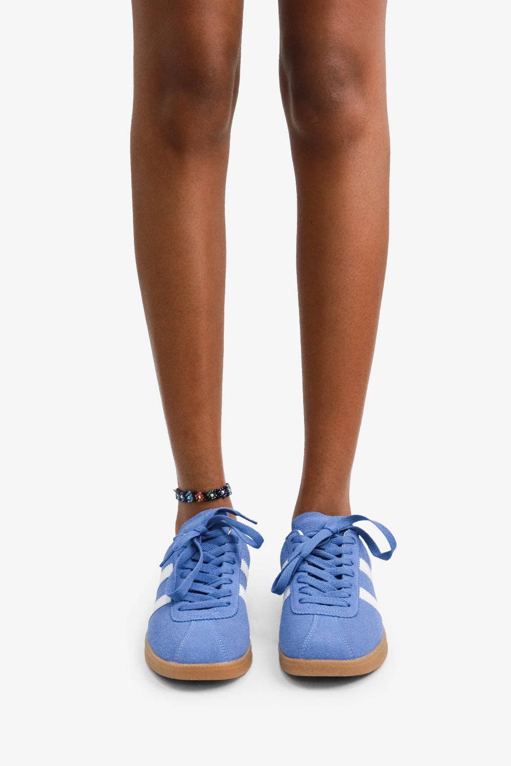 HUCKLE -Tennis Sneaker w/ Contrast Striping, in Bold Colors