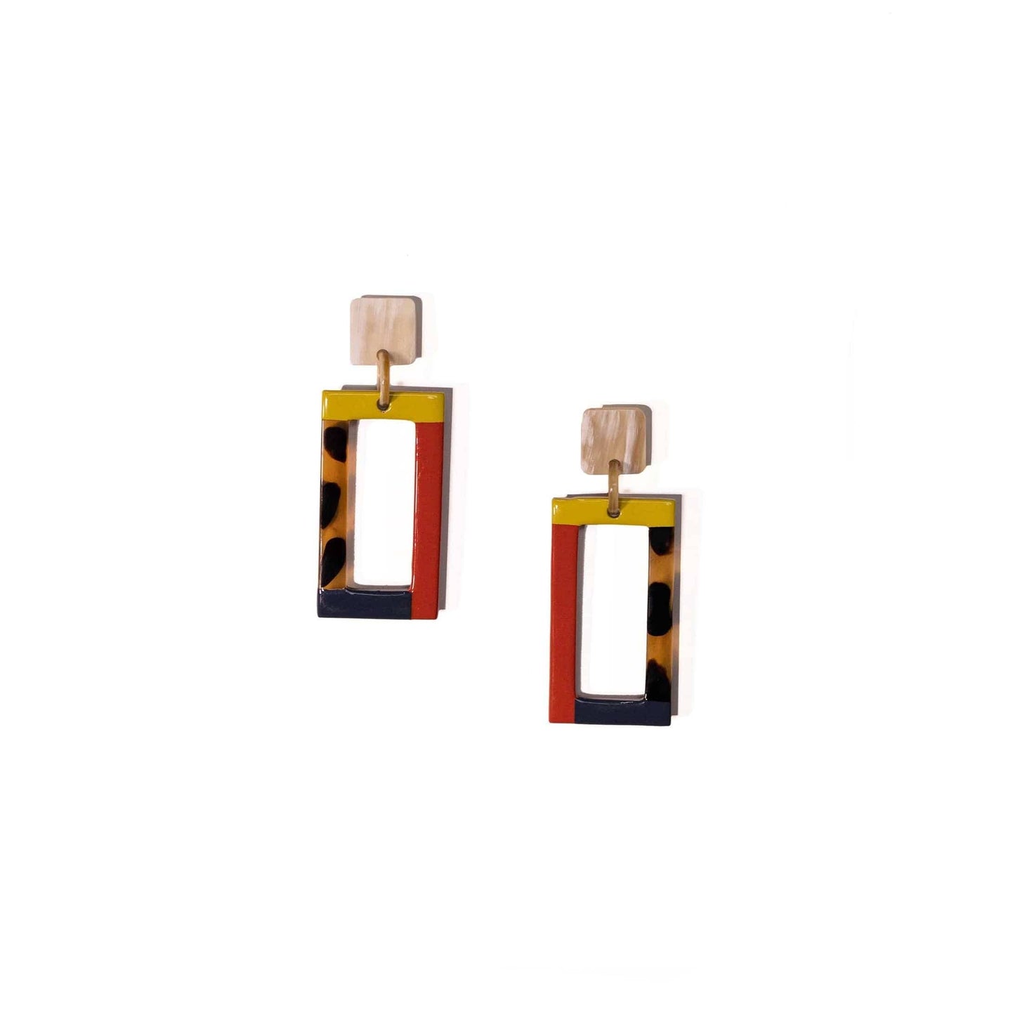 Alpine Colorblock Earrings