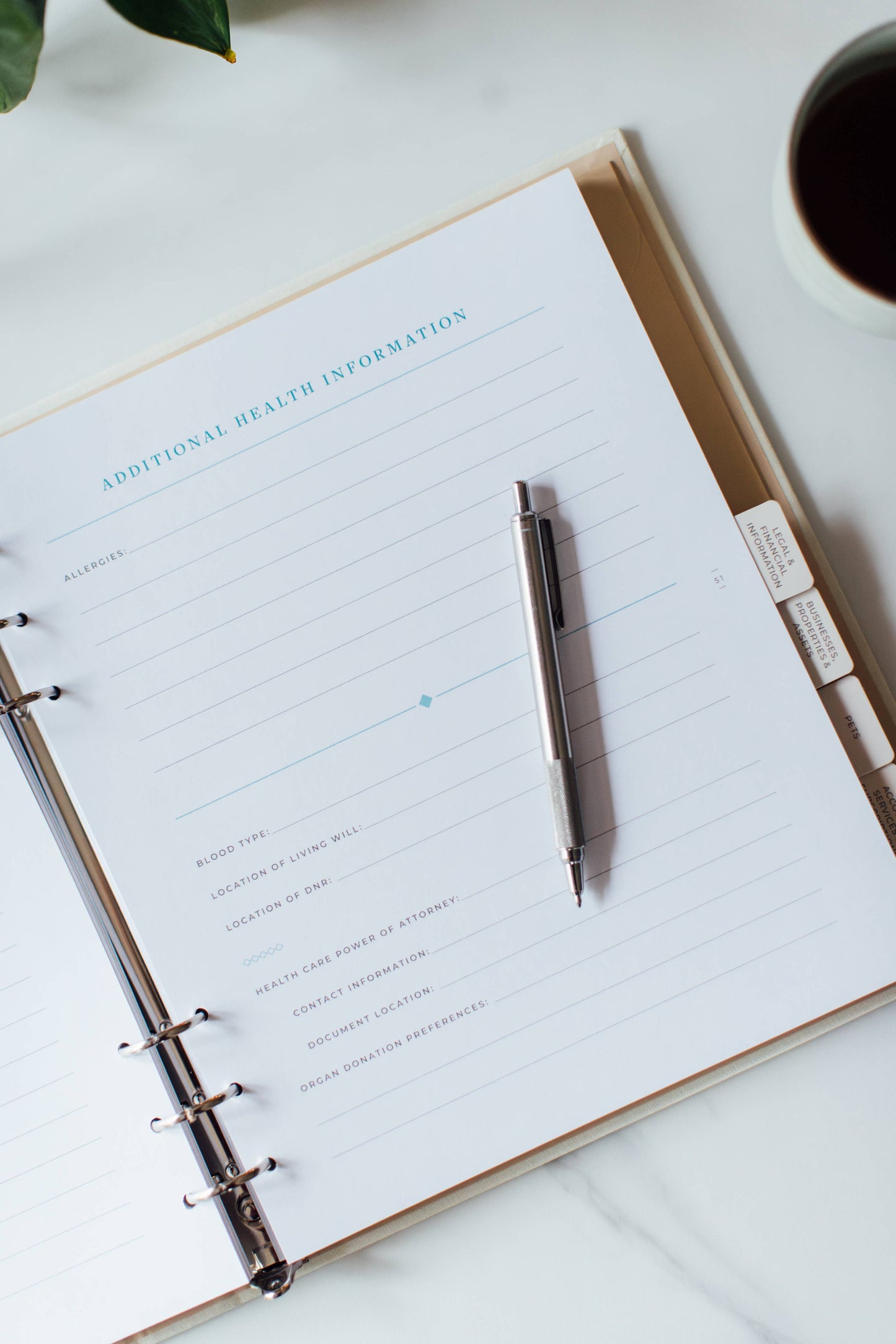 The Beautifully Organized Estate Planner