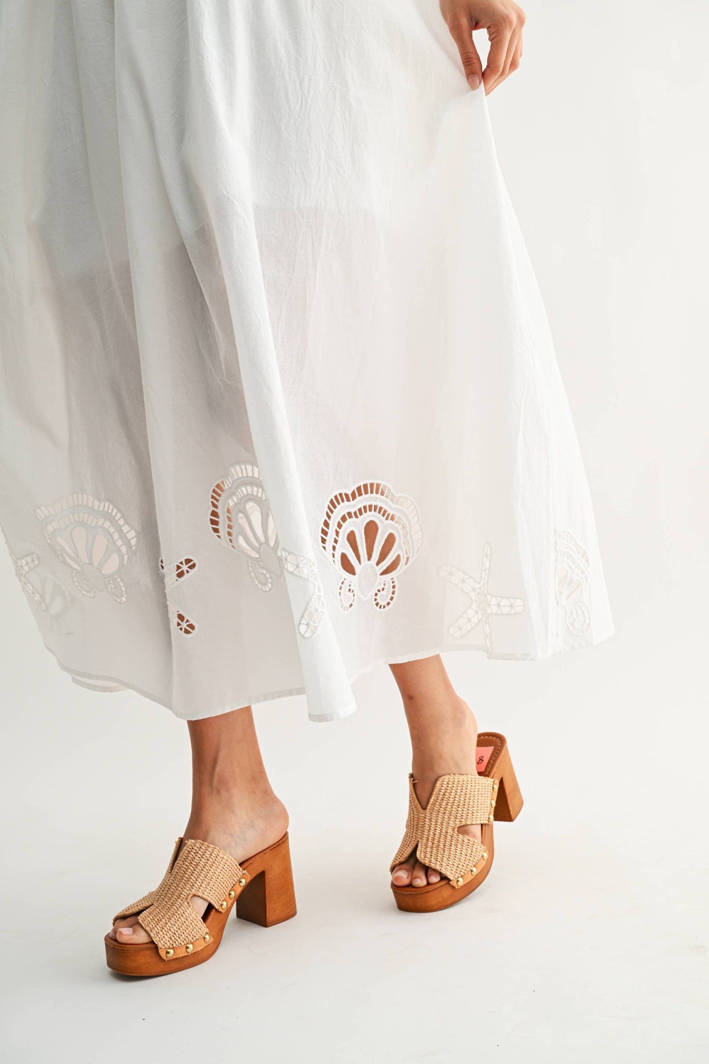 CJD27089 Embroidered Maxi Dress with Floral Shoulder Accents