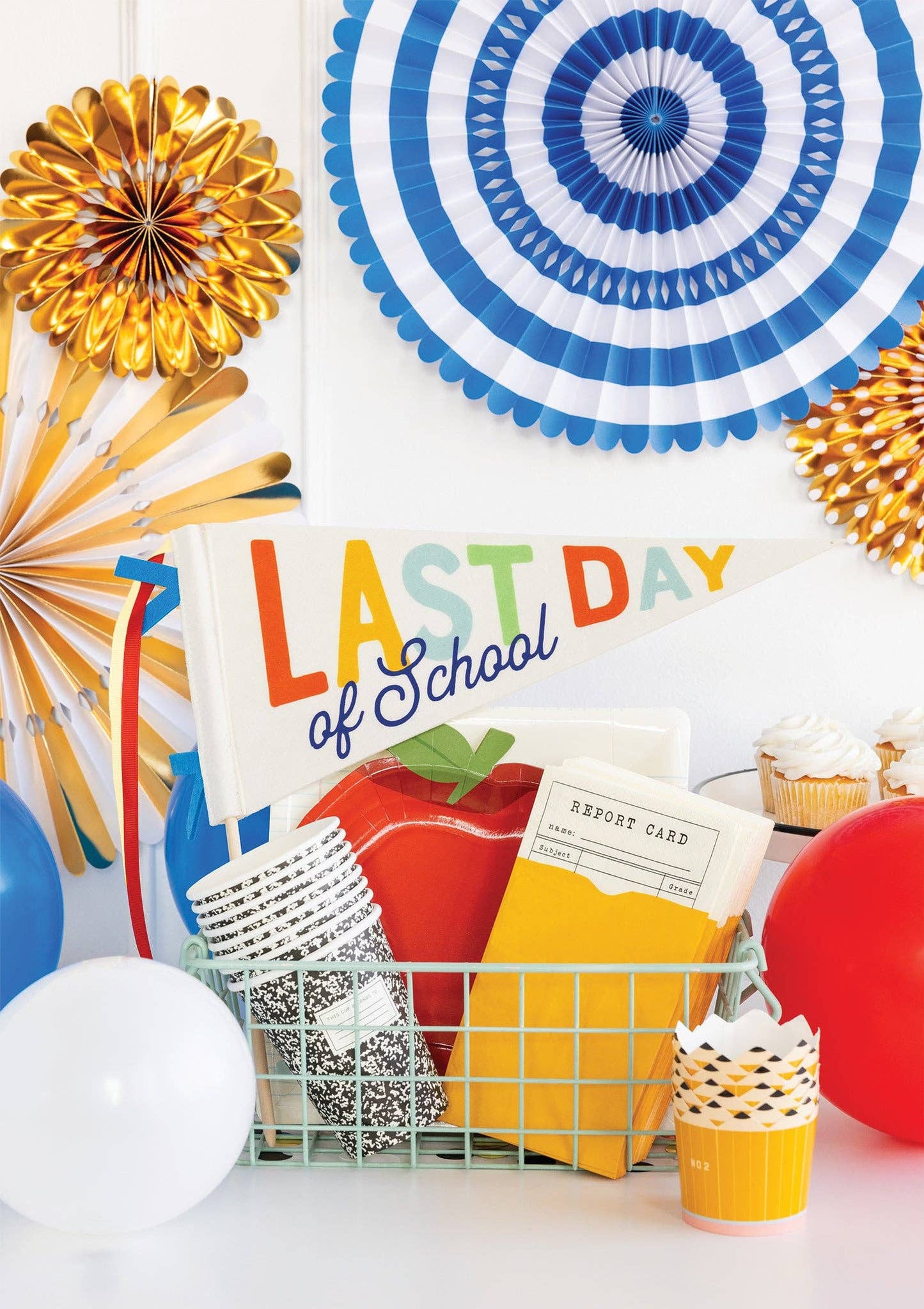 BTS911 - Back To School Composition Paper Cups