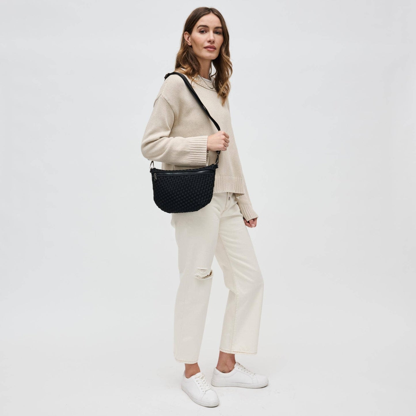 Ethereal - Woven Neoprene Crossbody Bag