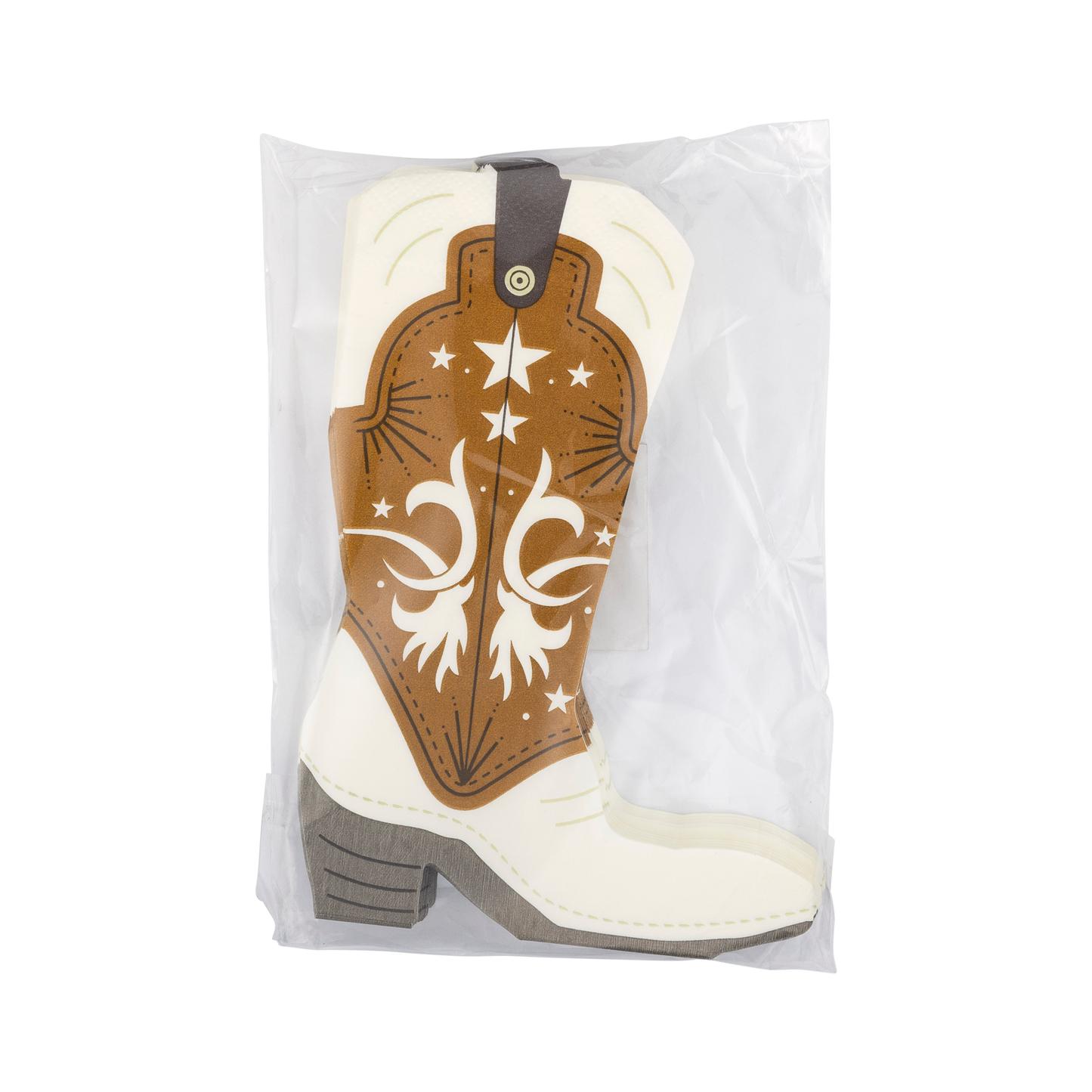 PLBCW38 - Cowboy Boot Shaped Guest Napkin