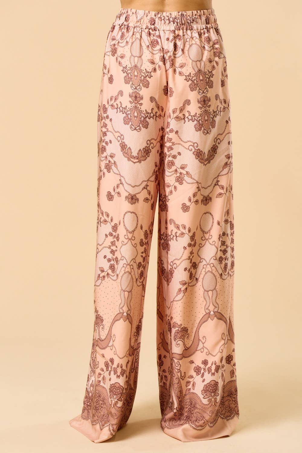 ILP4870 Silky Printed Pants