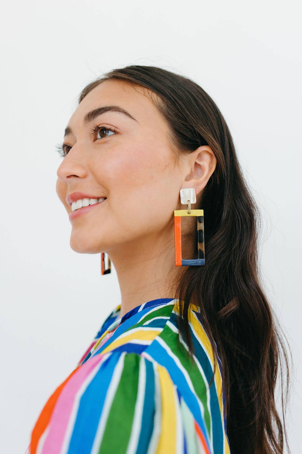 Alpine Colorblock Earrings