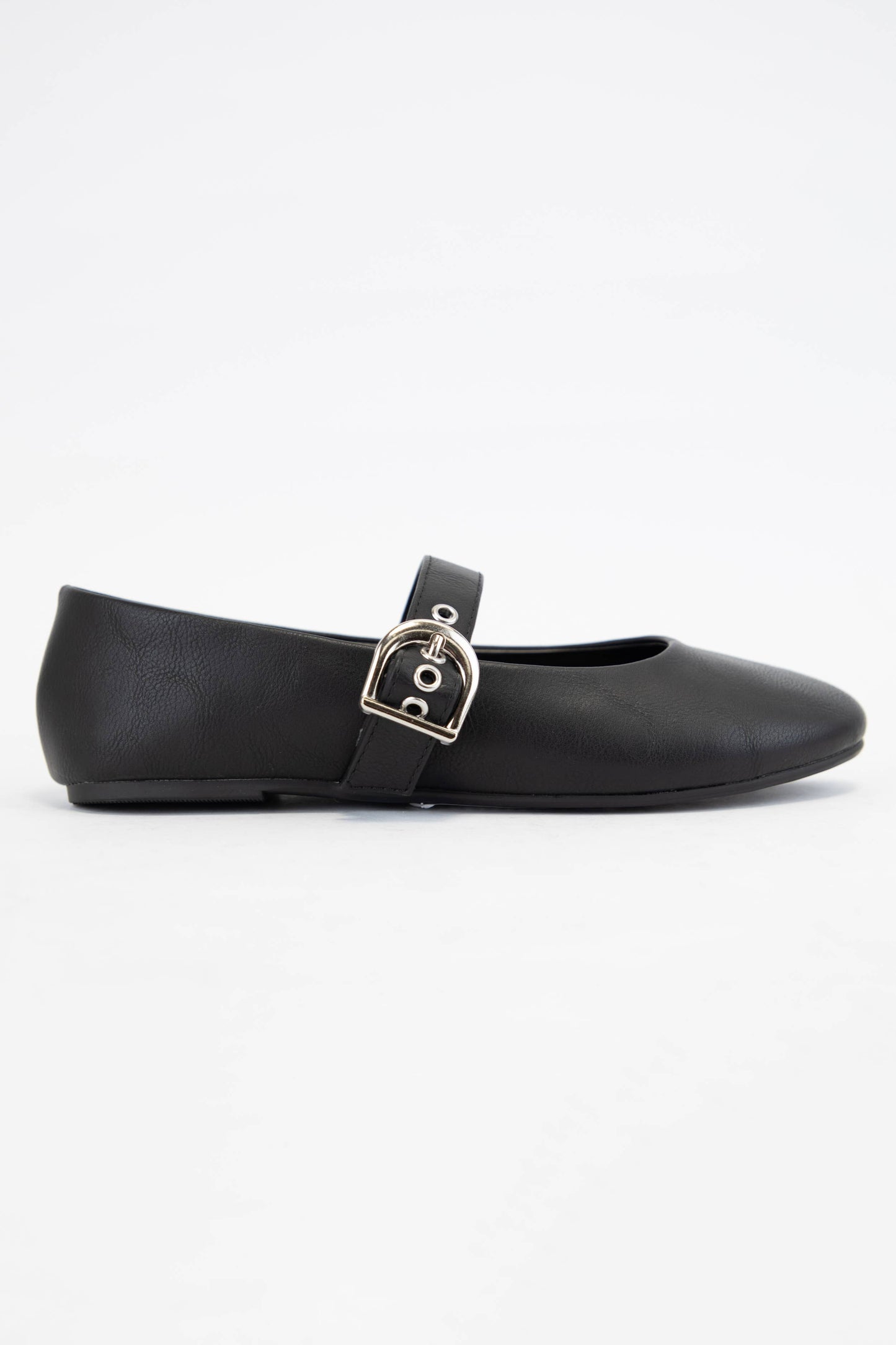 SEESAW ROUND TOE BUKKLED STRAP MARY JANE FLAT