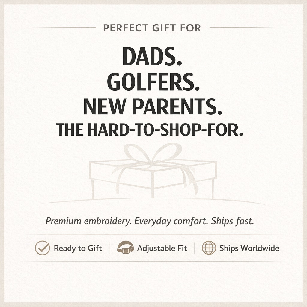 Dad Ball Marker | White