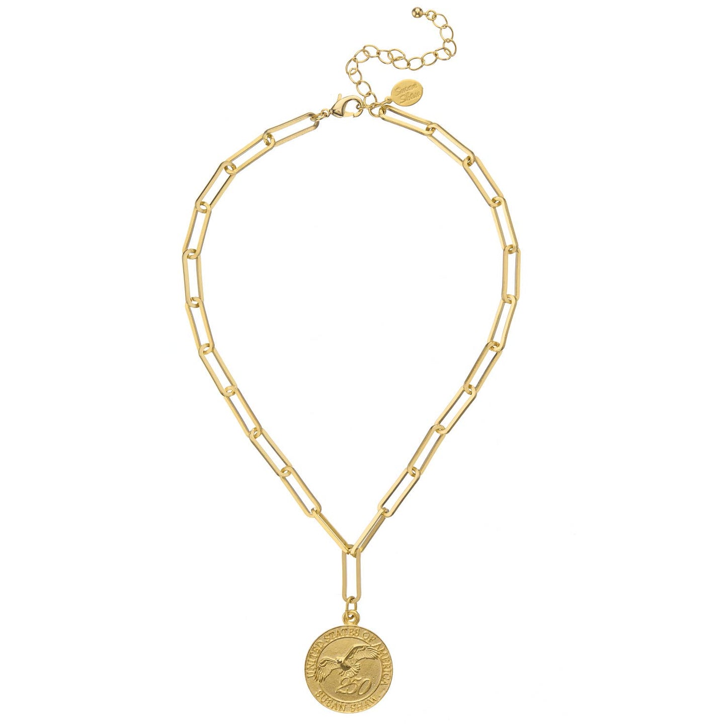 USA 250 Paperclip Necklace