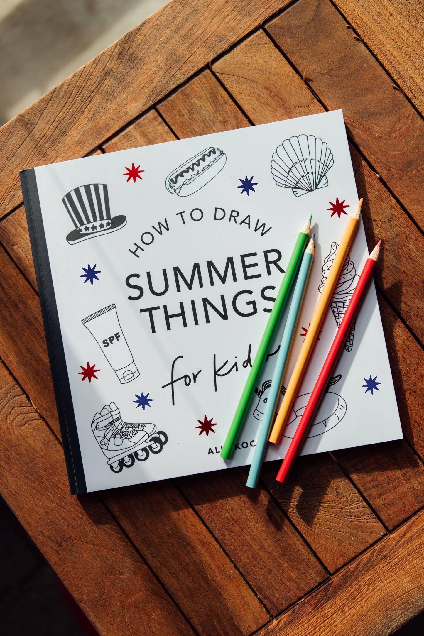 Summer Things: How to Draw Books for Kids