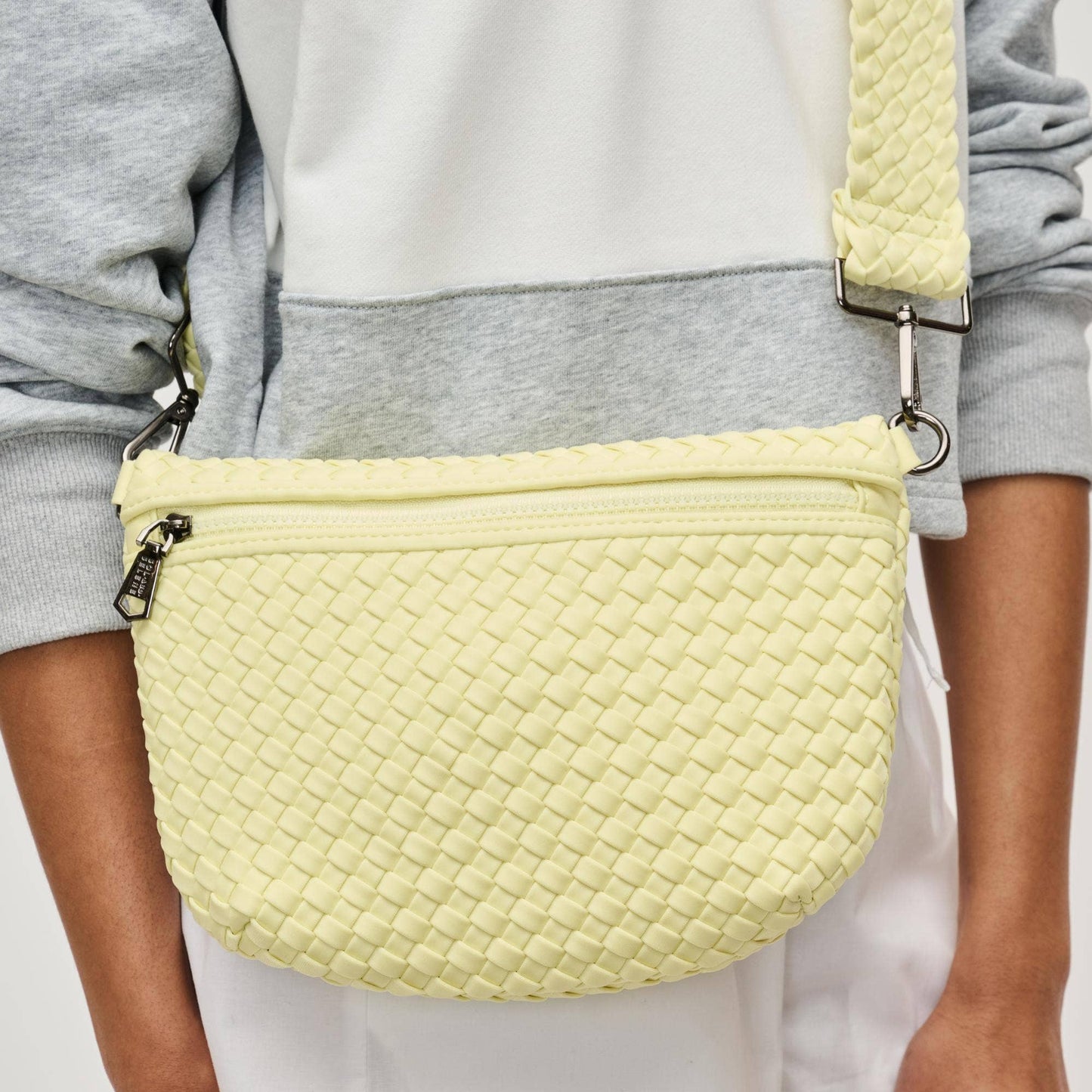 Ethereal - Woven Neoprene Crossbody Bag