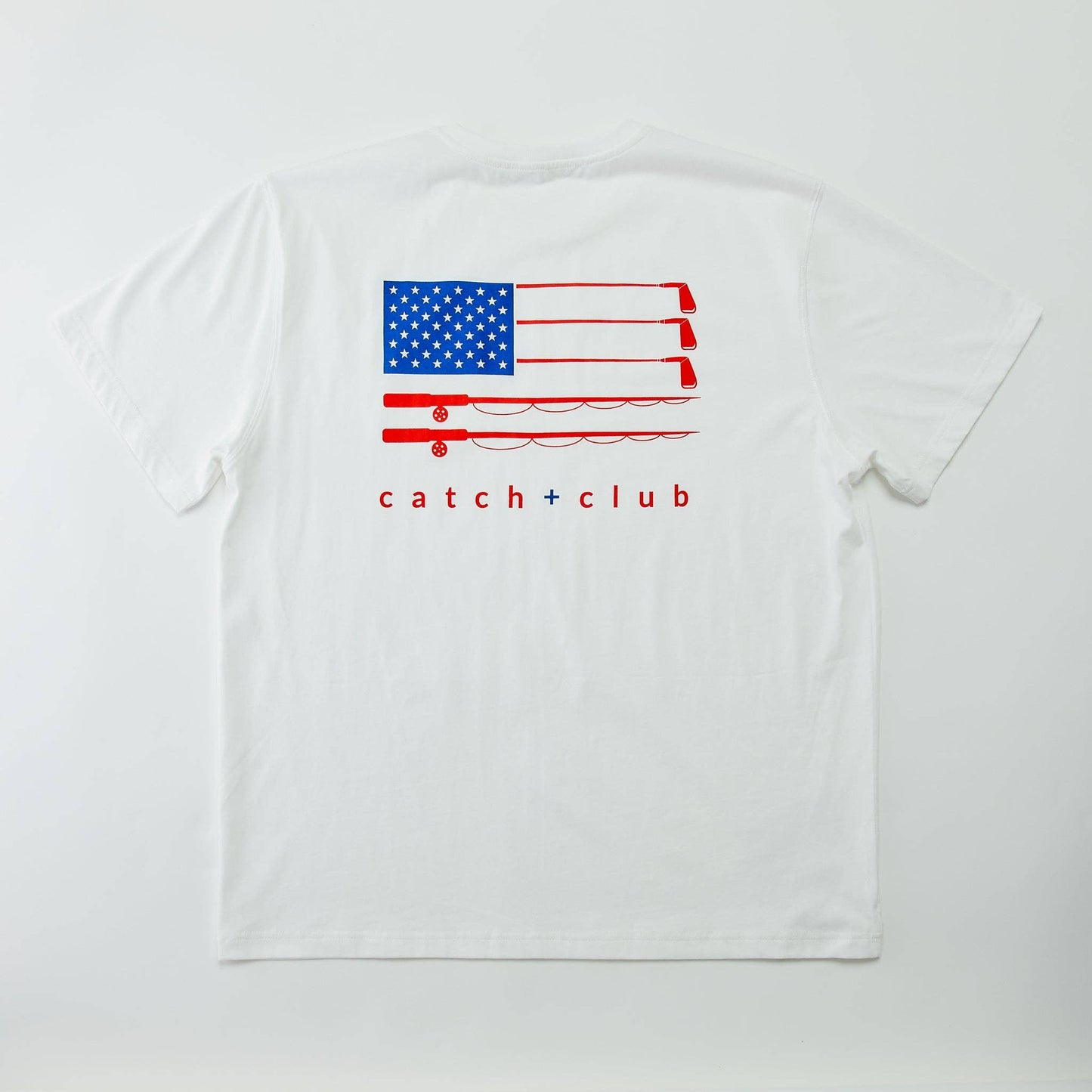 Men's Classic Fit Cotton Flag Tee