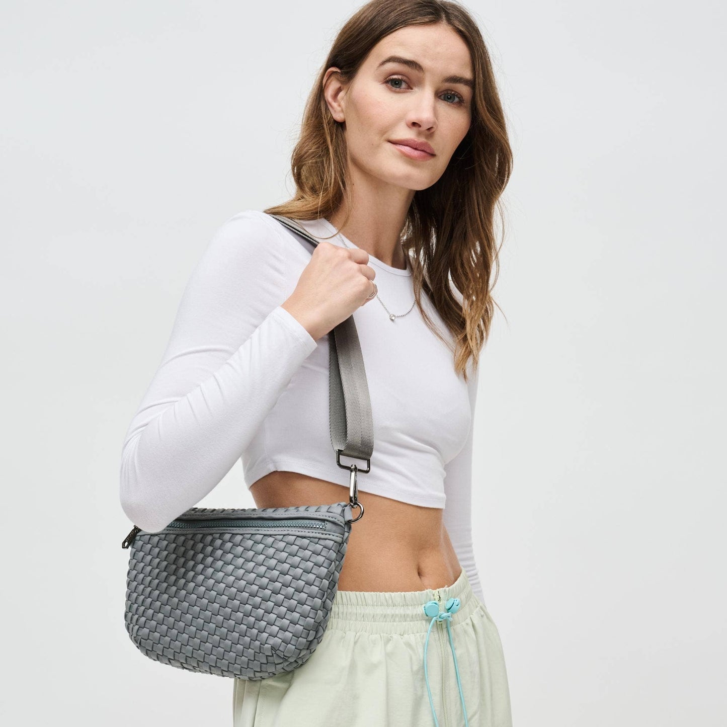 Ethereal - Woven Neoprene Crossbody Bag