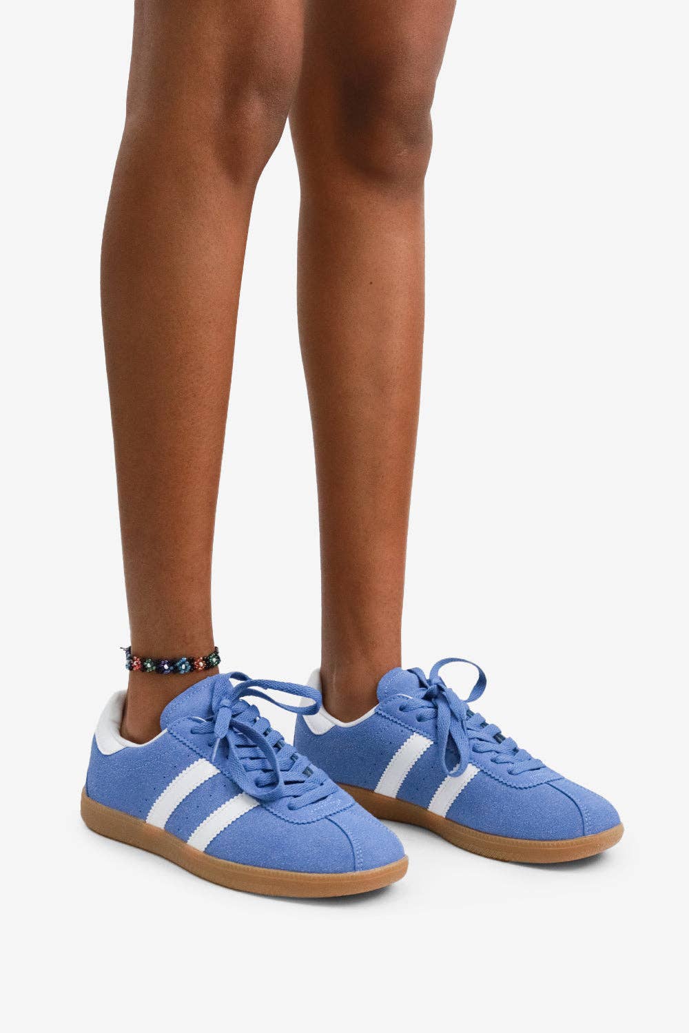 HUCKLE -Tennis Sneaker w/ Contrast Striping, in Bold Colors