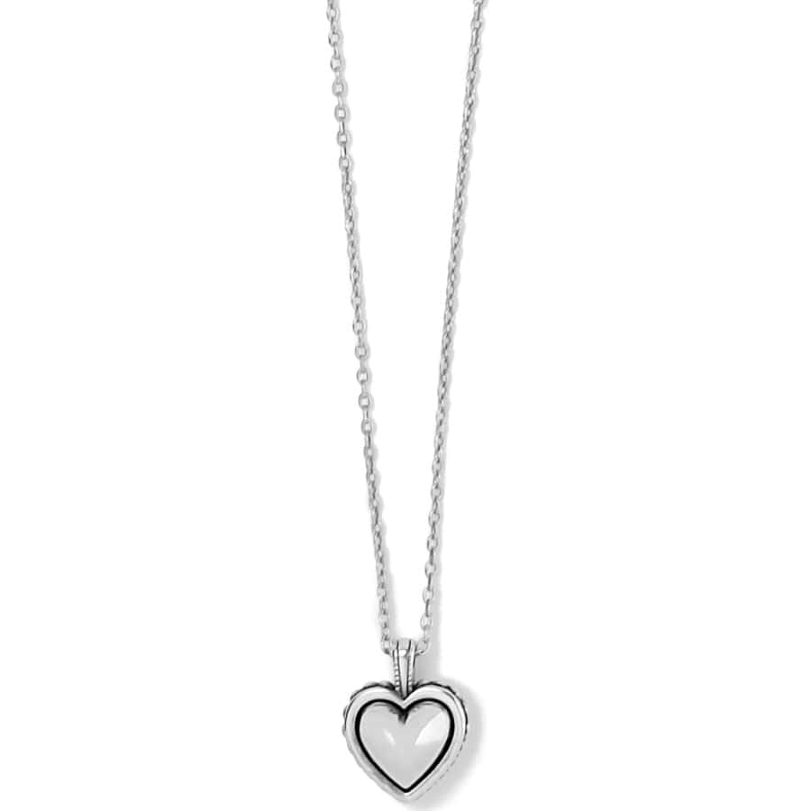 Pretty Tough Bold Heart Necklace
