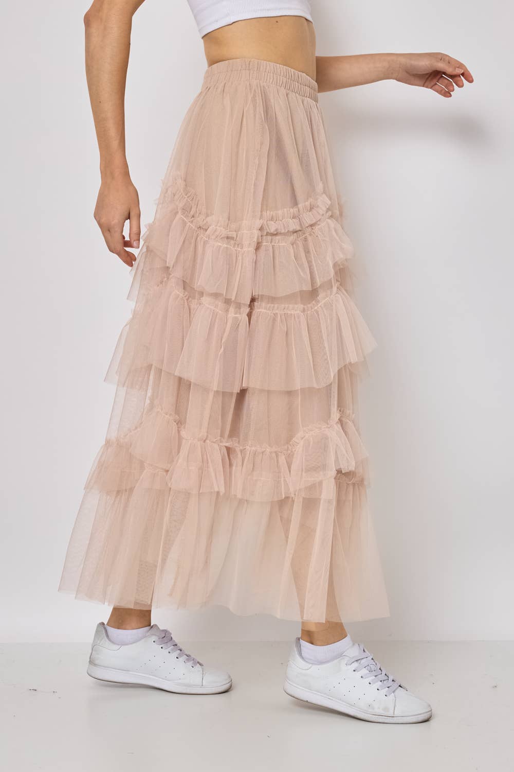 Long tulle skirt - FM612