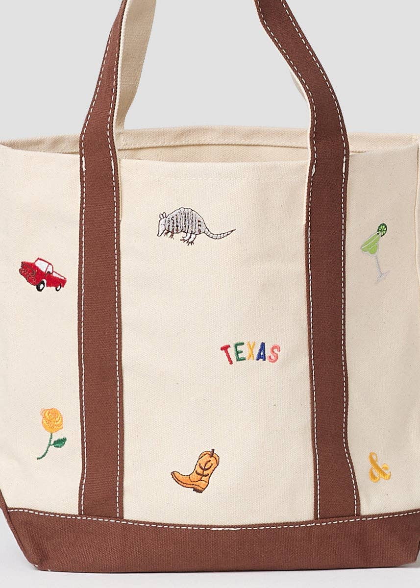 Texas Icons Small Tote