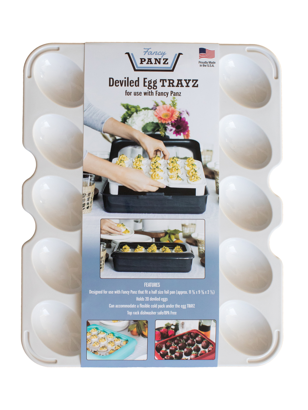 Fancy Panz® Accessory - Deviled Egg Tray Insert