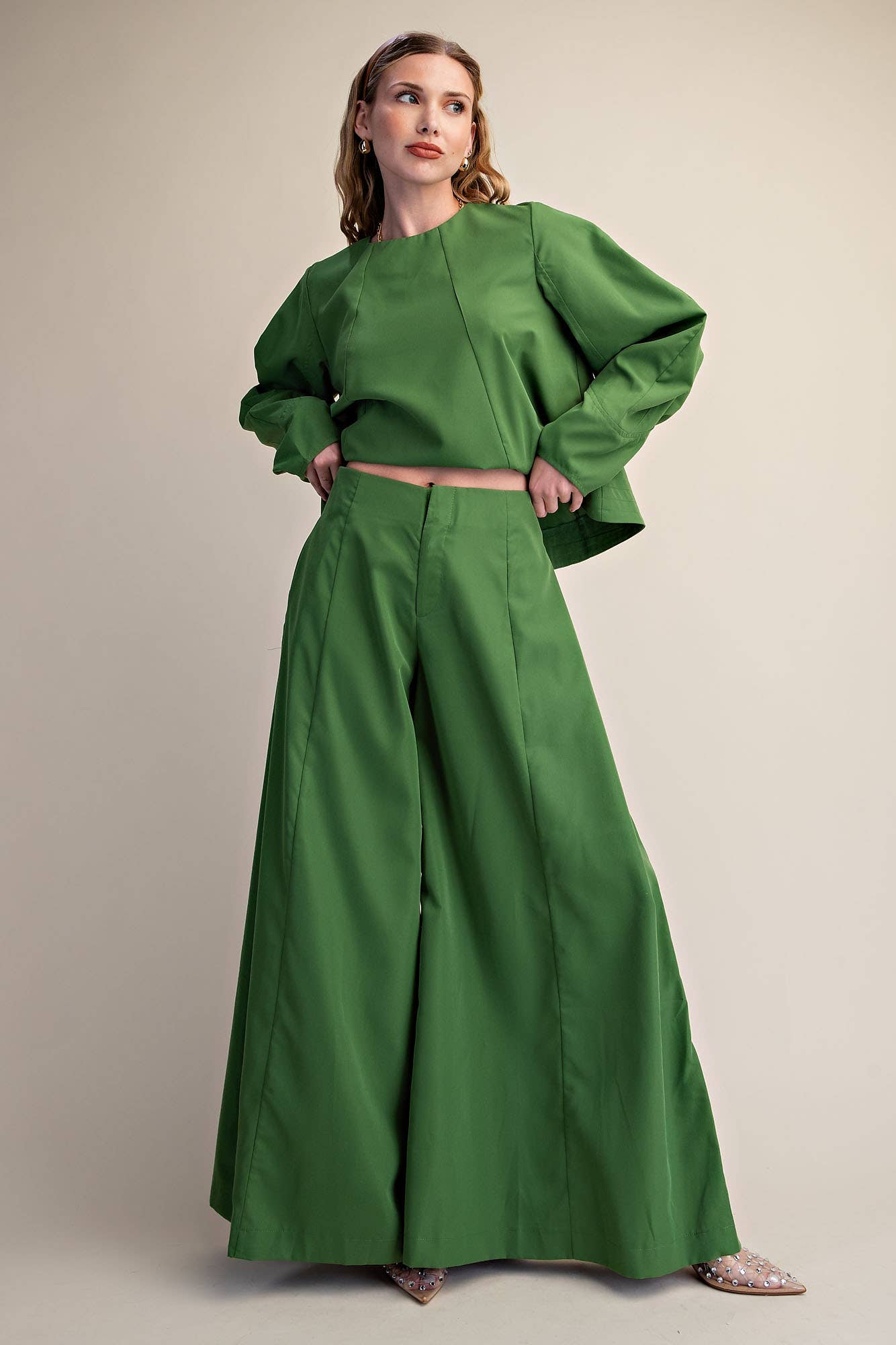 A-line Palazzo Pants