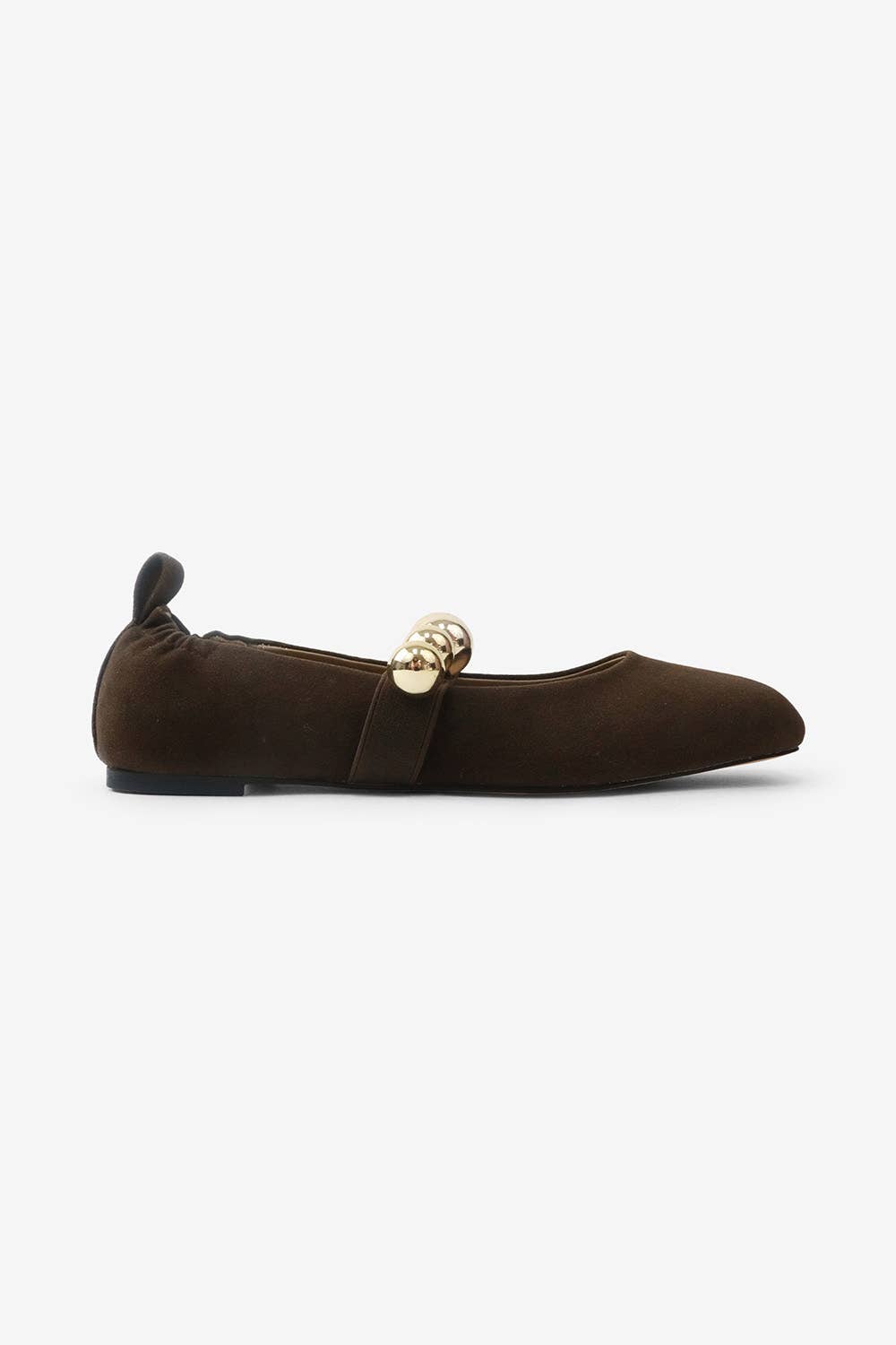COLLEEN - FALL '25 Chic Ballet Flat with Gold Details